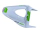 Carenados Moto Honda CBR600RR 2009-2012 - Blanco Verde Negro Brillante Hannspree