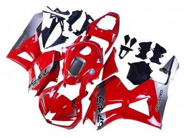 Carenados Moto Honda CBR600RR 2013-2023 - Plata Rojo