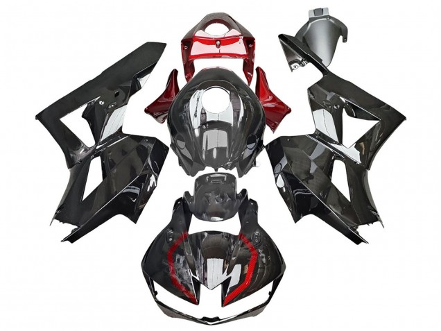 Carenados Moto Honda CBR600RR 2013-2023 - Negro Brillante Rojo