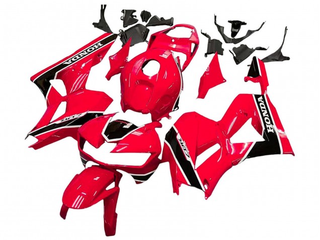 Carenados Moto Honda CBR600RR 2013-2023 - Rojo Blanco Negro