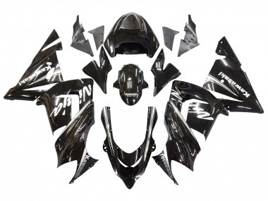 Carenados Moto Kawasaki ZX10R 2004-2005 - Negro Brillante Ninja