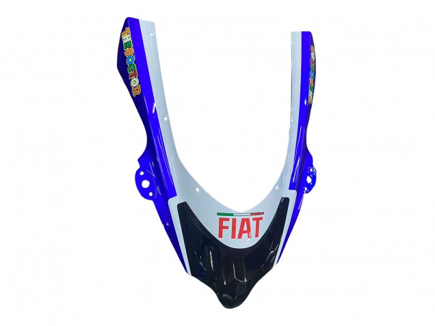 Carenados Moto Kawasaki ZX10R 2004-2005 - Azul Brillante Blanco Fiat Motul