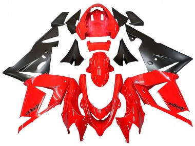 Carenados Moto Kawasaki ZX10R 2004-2005 - Rojo Negro Ninja