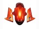 Carenados Moto Kawasaki ZX10R 2004-2005 - Burnt Naranja Negro Monstruo Elf