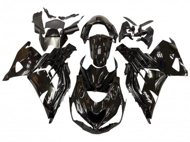 Carenados Moto Kawasaki ZX14R ZZR1400 2012-2024 - Negro Brillante Negro Mate Blanco Ninja