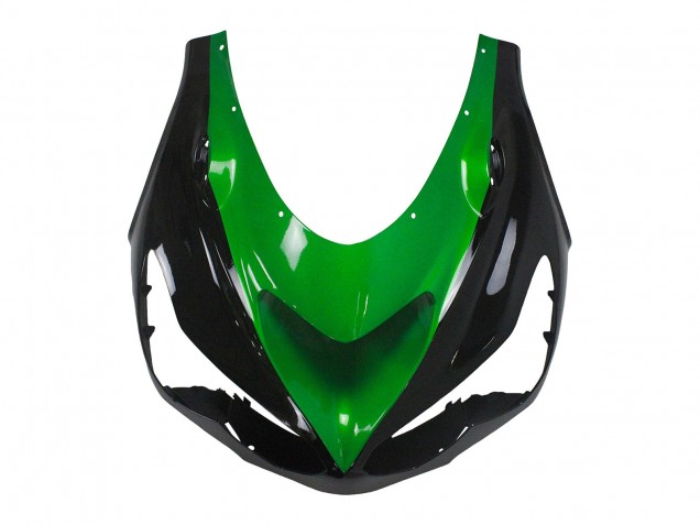 Kits Carenado Moto Kawasaki ZX14R ZZR1400 2012-2024 - Verde Negro Brillante
