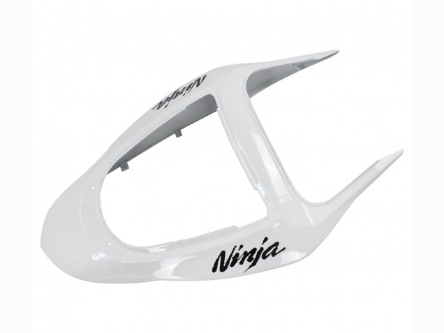 Carenados Moto Kawasaki ZX6R 2003-2004 - Blanco Negro Calcomanías