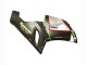 Carenados Moto Kawasaki ZX6R 2005-2006 - Negro Plata Verde Rojo K-26