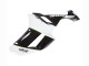 Carenados Moto Kawasaki ZX6R 2007-2008 - Negro Blanco Ninja