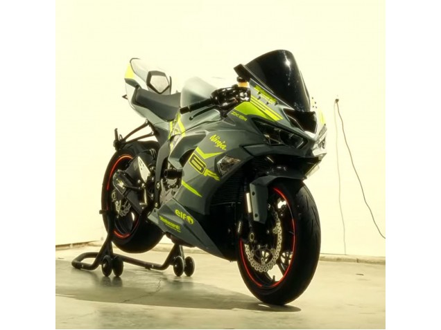 Carenados Moto Kawasaki ZX6R 2019-2022 - Nardo Gris Amarillo