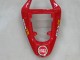 Carenados Moto Suzuki GSXR1000 2000-2002 - Blanco Rojo Lucky Strike