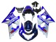 Carenados Moto Suzuki GSXR1000 2000-2002 - Azul Blanco Plata Castrol Dunlop