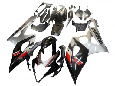 Carenado Moto Suzuki GSXR 1000 2005-2006 - Negro Gris Rojo