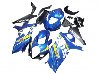 Carenados Moto Suzuki GSXR 1000 2007-2008 - Azul Amarillo Negro