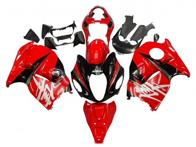 Carenados Moto Suzuki GSXR 1300 Hayabusa 1996-2007 - Rojo Negro Hayabusa
