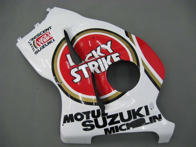 Carenados Moto Suzuki GSXR 1300 Hayabusa 1996-2007 - Blanco Rojo Motul