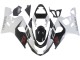 Carenados Moto Suzuki GSXR 600 / GSXR 750 2004-2005 - Blanco Negro Rojo