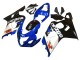 Carenados Moto Suzuki GSXR 600 / GSXR 750 2004-2005 - Azul Blanco Negro