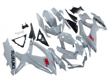 Carenados Moto Suzuki GSXR 600 / GSXR 750 2008-2010 - Gris Brillante