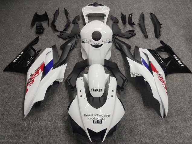 Carenados Moto Yamaha YZF R3/R25 2022-2024 - Blanco Rojo Azul Negro 1919