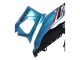 Carenado Moto Yamaha YZF R3/R25 2022-2024 - Azul Blanco Rojo Negro