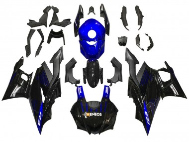 Carenados Moto Yamaha YZF R3/R25 2022-2024 - Azul Negro ENEOS Yamalube