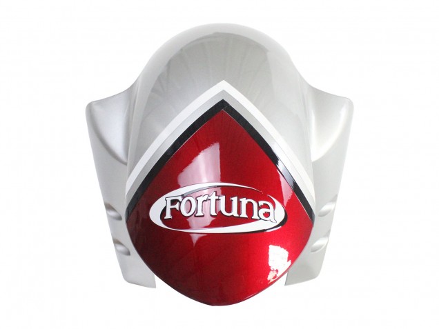 Carenados Moto Yamaha YZF 1000 R1 2004-2006 - Plata Rojo Fortuna Motul