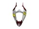 Carenados Moto Yamaha YZF 1000 R1 2004-2006 - Plata Rojo Fortuna Motul