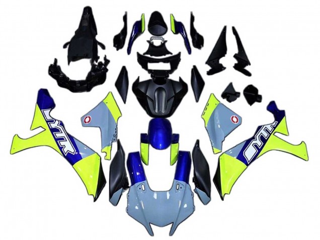Carenados Moto Yamaha YZF 1000 R1 2020-2025 - Azul Verde Negro