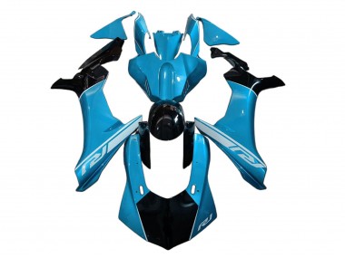 Carenado Moto Yamaha YZF 1000 R1 2020-2025 - Azul Negro Brillante