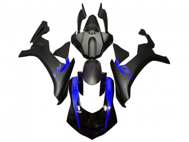 Carenado Moto Yamaha YZF 1000 R1 2020-2025 - Azul Negro Mate