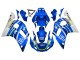 Carenados Moto Yamaha YZF 600 R6 1998-2002 - Blanco Azul Neon Amarillo Fiat Motul Michelin