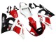Carenados Moto Yamaha YZF 600 R6 1998-2002 - Blanco Rojo Negro Brillante