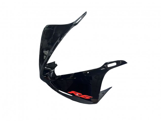 Carenado Moto Yamaha YZF R6 2003-2004 - Negro Brillante Rojo