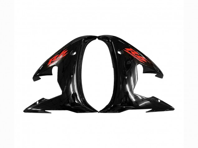 Carenados Moto Yamaha YZF R6 2003-2004 - Negro Brillante Rojo