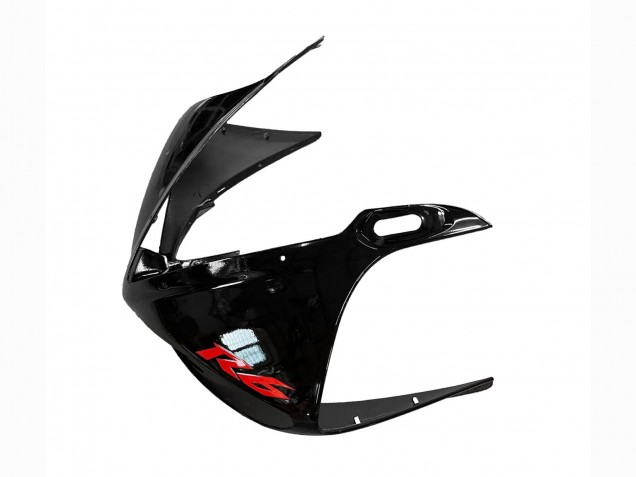 Carenados Moto Yamaha YZF R6S 2006-2009 - Negro Brillante Rojo