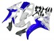 Carenados Moto Yamaha YZF R6S 2006-2009 - Blanco Azul GYTR
