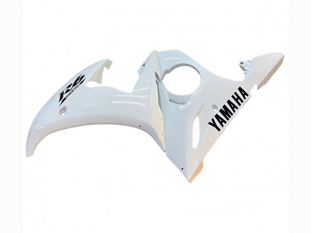 Carenados Moto Yamaha YZF R6 2003-2004 - Blanco Negro Calcomanías