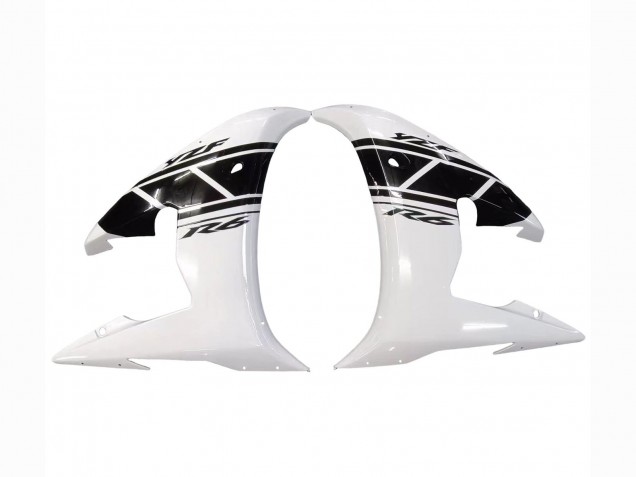 Carenados Moto Yamaha YZF 600 R6 2005 - Blanco Negro