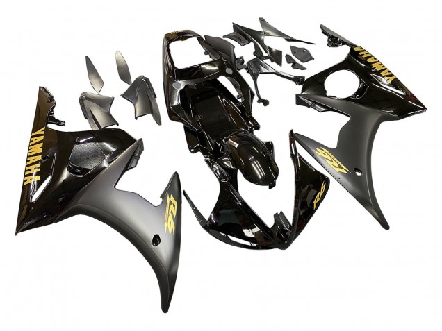 Carenado Moto Yamaha YZF 600 R6 2005 - Negro Oro