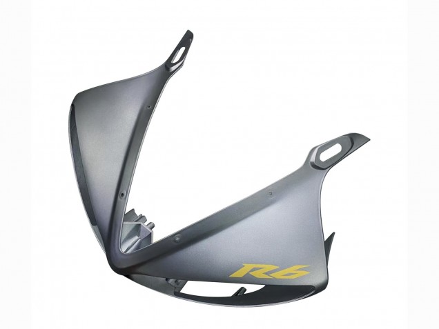 Carenados Moto Yamaha YZF 600 R6 2005 - Gris Negro Mate Oro