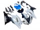 Carenado Moto Yamaha YZF 600 R6 2008-2016 - Blanco Azul Negro Brillante