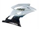Carenado Moto Yamaha YZF 600 R6 2008-2016 - Blanco Azul Negro Brillante