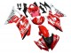 Carenados Moto Yamaha YZF 600 R6 2008-2016 - Blanco Rojo Negro Fiat Acer
