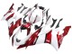 Carenados Moto Yamaha YZF 600 R6 2017-2023 - Blanco Rojo Negro