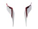 Carenados Moto Yamaha YZF 600 R6 2017-2023 - Blanco Rojo Negro