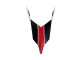 Carenados Moto Yamaha YZF 600 R6 2017-2023 - Blanco Rojo Negro Semakin Didepan