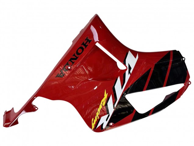 Carenados Moto Honda VTR1000 2000-2006 - Rojo Negro Raya Carrera