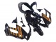 Carenados Moto Honda VTR1000F 1997-2005 - Negro Brillante Oro