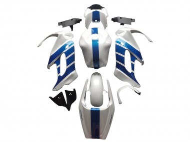 Carenados Moto Honda VTR1000F 1997-2005 - Blanco Azul